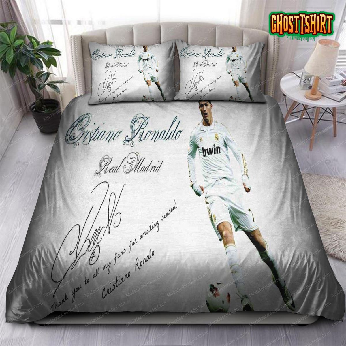 Cristiano Ronaldo Real Madrid Laliga 34 Bedding Set