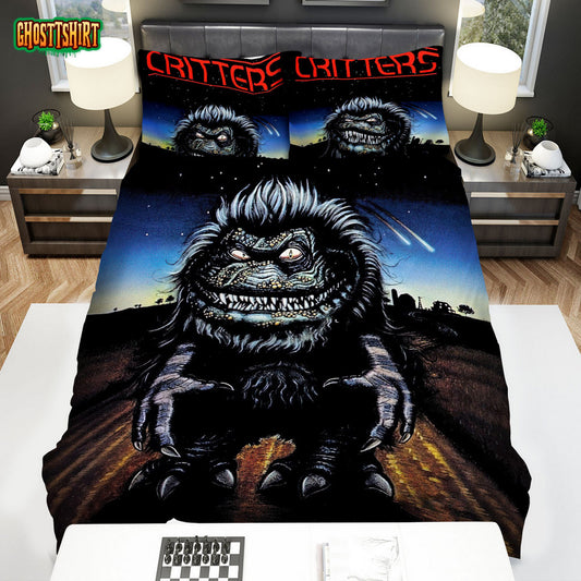 Critters Movie Poster 1 Bed Sheets Spread Comforter Duvet Cover Bedding Set