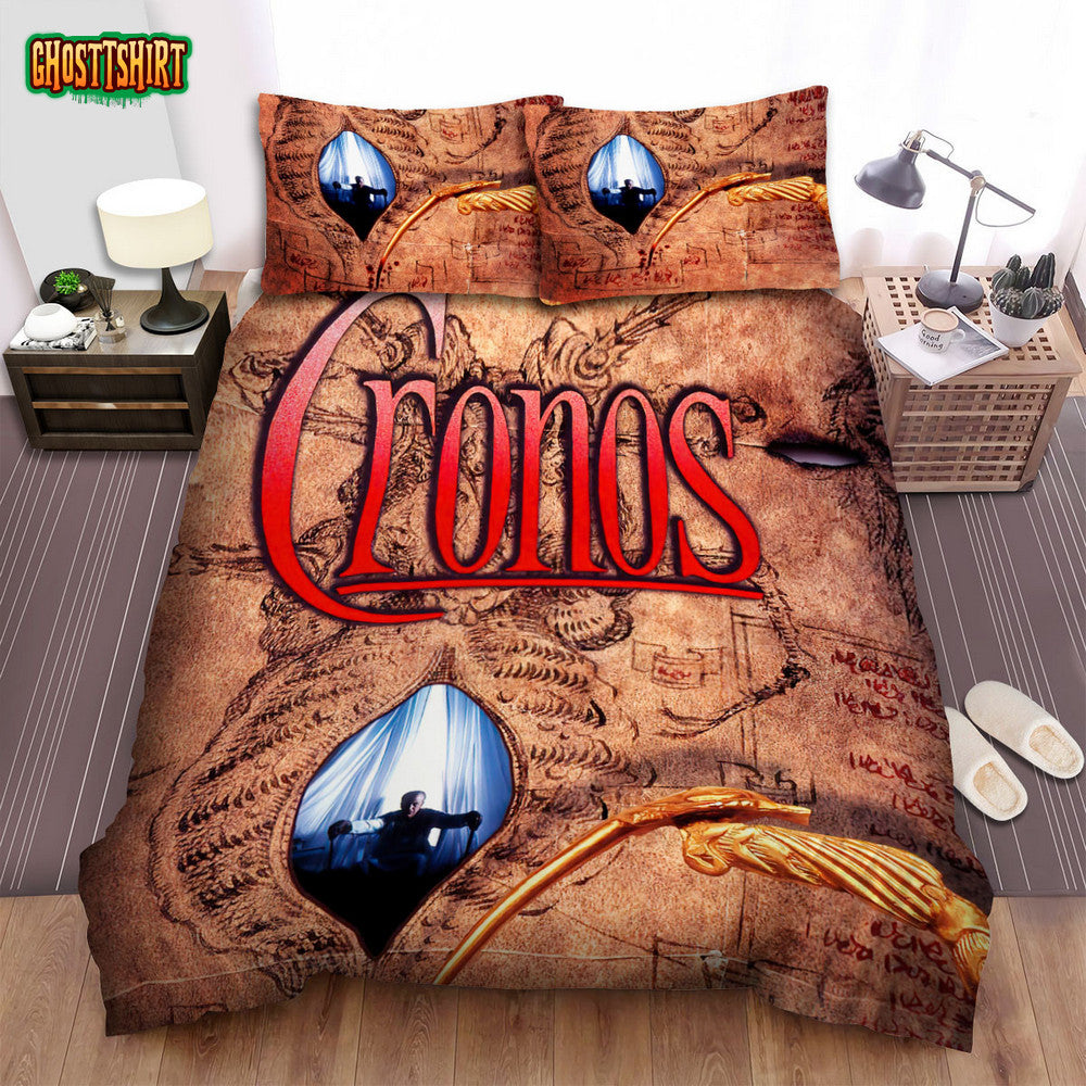 Cronos Movie Poster 3 Bed Sheets Spread Comforter Duvet Cover Bedding Set