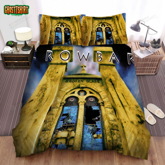 Crowbar Band Broken Glass Album Cover Bed Sheets Spread Comforter Duvet Cover Bedding Set