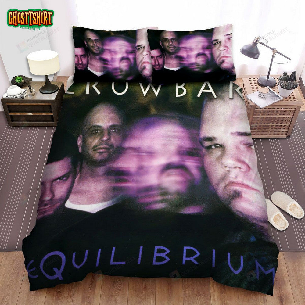 Crowbar Band Equilibrium Album Cover Bed Sheets Spread Comforter Duvet Cover Bedding Set