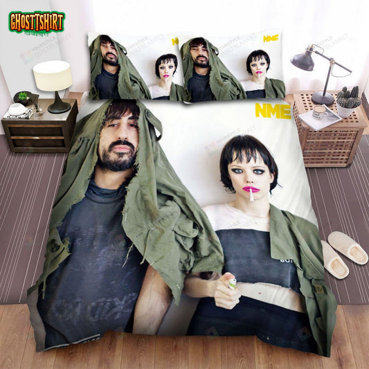 Crystal Castles Music Band Alice Glass Bed Sheets Spread Comforter Duvet Cover Bedding Set