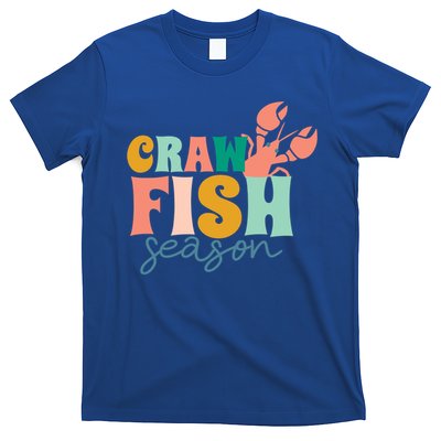 Crawfish Season Crawfish Junkie Cajun Lobster Gift T-Shirt