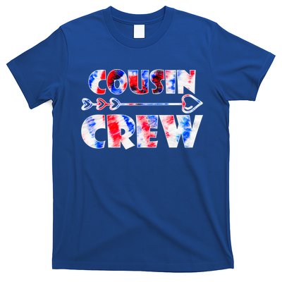 Colorful Tie Dye Team Cousin Squad Cousin Crew Cute Gift T-Shirt