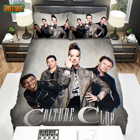 Culture Club Band Bed Sheets Spread Comforter Duvet Cover Bedding Set