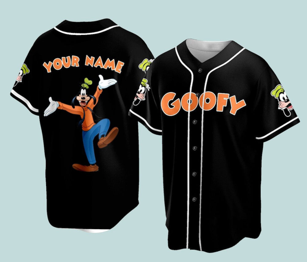 Get Your Custom Adult Baseball Jersey - Personalized Disney Outfit with Mickey and Minnie Designs - Bafud