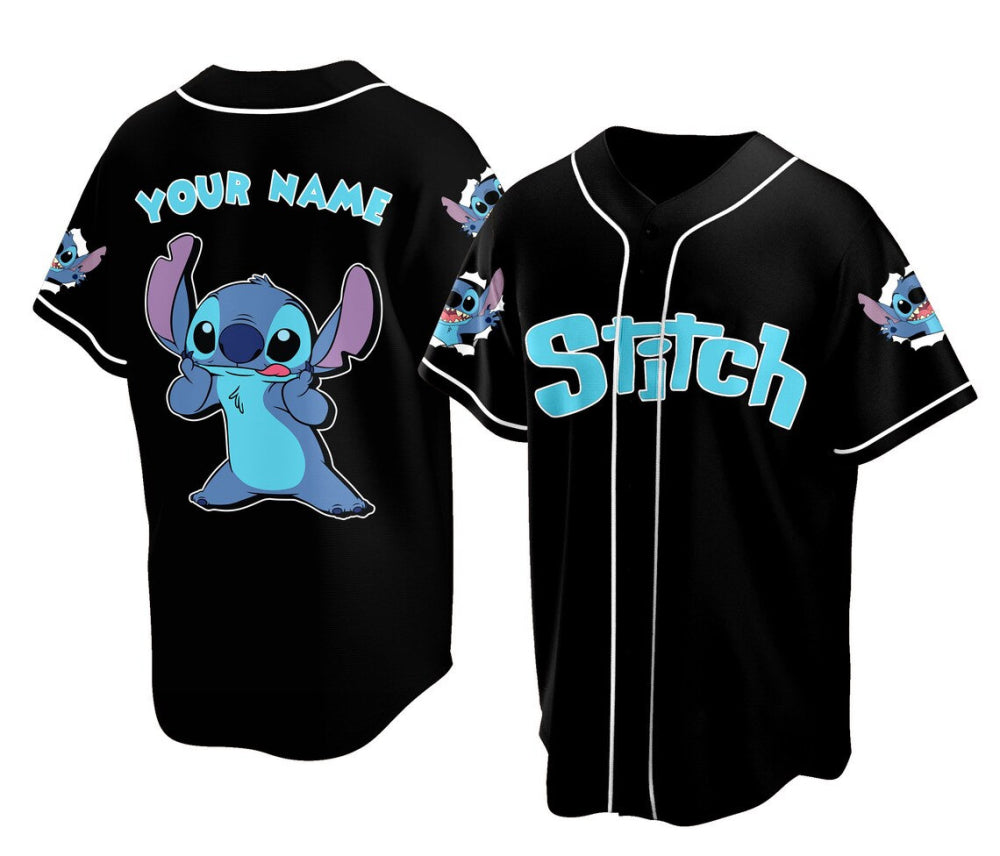 Get Your Custom Adult Baseball Jersey - Personalized Disney Outfit with Mickey and Minnie Designs - Bafud