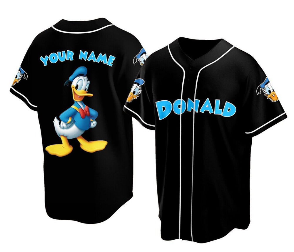 Get Your Custom Adult Baseball Jersey - Personalized Disney Outfit with Mickey and Minnie Designs - Bafud