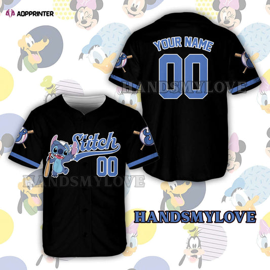 Custom Ddisney Character Mickey Game Day Baseball Jersey Ddisney Baseball Player Outfit For Baseball Fans Matching Outfit For Baseball Lover - Aopprinter