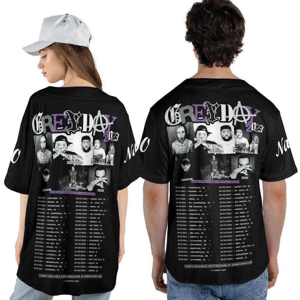 Custom Name Suicideboys Baseball Jersey - lylyprint.com