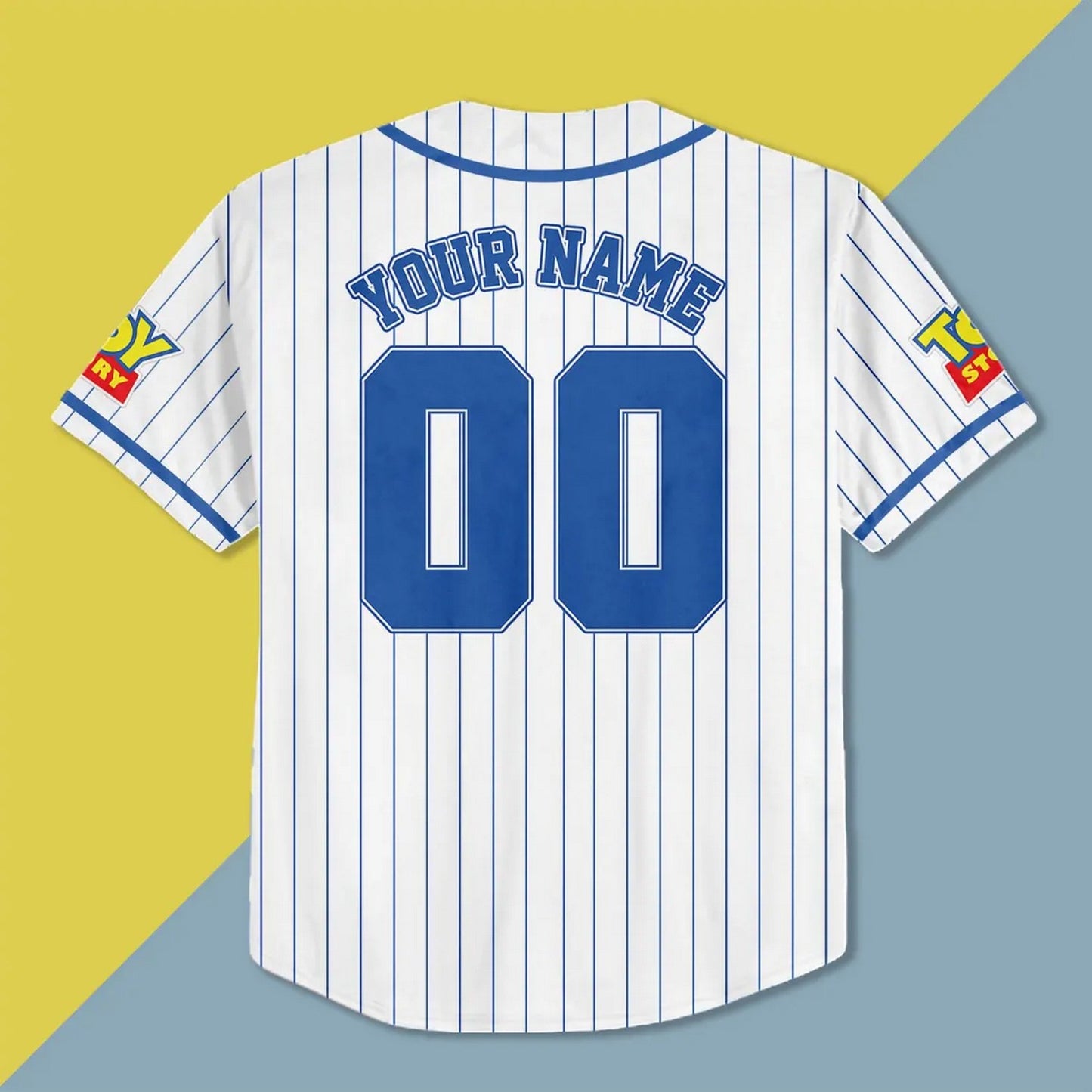 Custom Name Toy Story Character Baseball Jersey