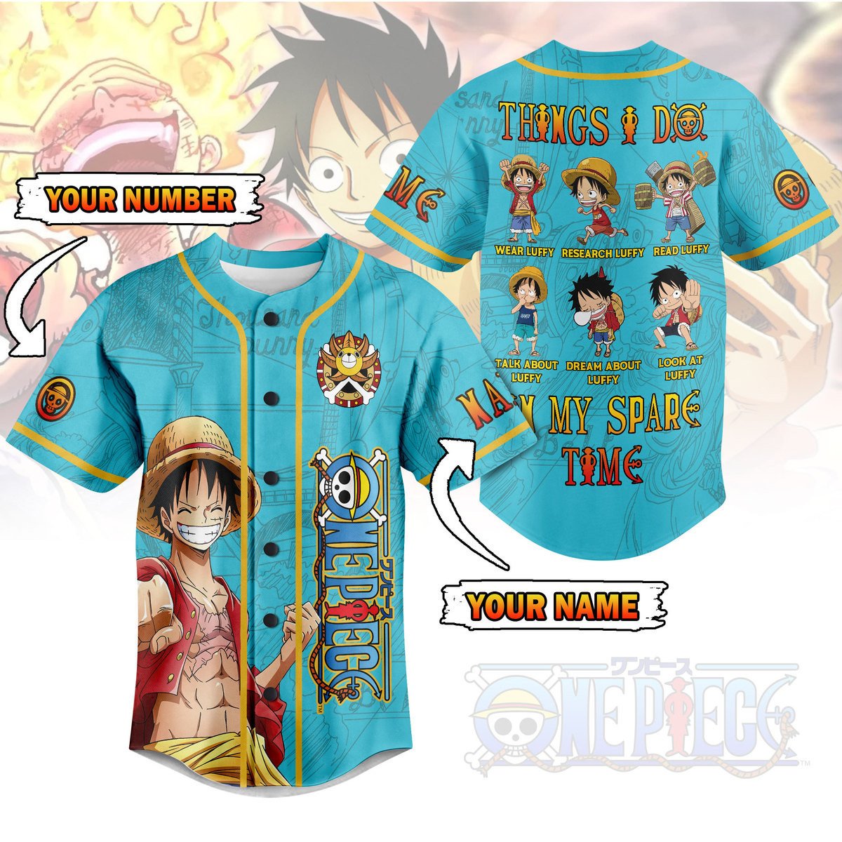 Customized One Piece In My Space Time Baseball Jersey