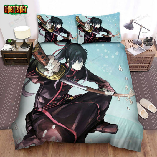 D Gray Man Character Yu Kanda With The Sword Bed Sheets Spread Comforter Duvet Cover Bedding Set