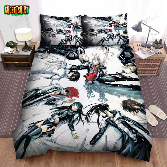 D Gray Man Characters Bed Sheets Spread Comforter Duvet Cover Bedding Set