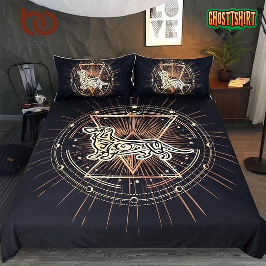 Dachshund Bed Sheets Duvet Cover Bedding Set
