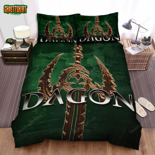 Dagon Symbol Sword Of The Film Movie Poster Bed Sheets Duvet Cover Bedding Set