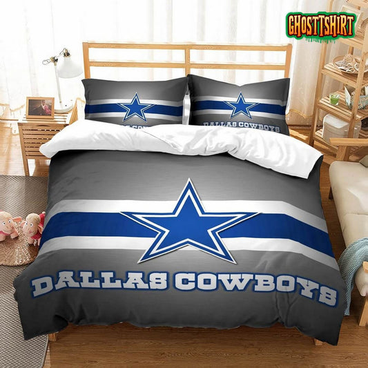 Dallas Cowboys Bedding Set Dallas Cowboys Duvet Covers Dallas Cowboys NFL Fan Bedding Set