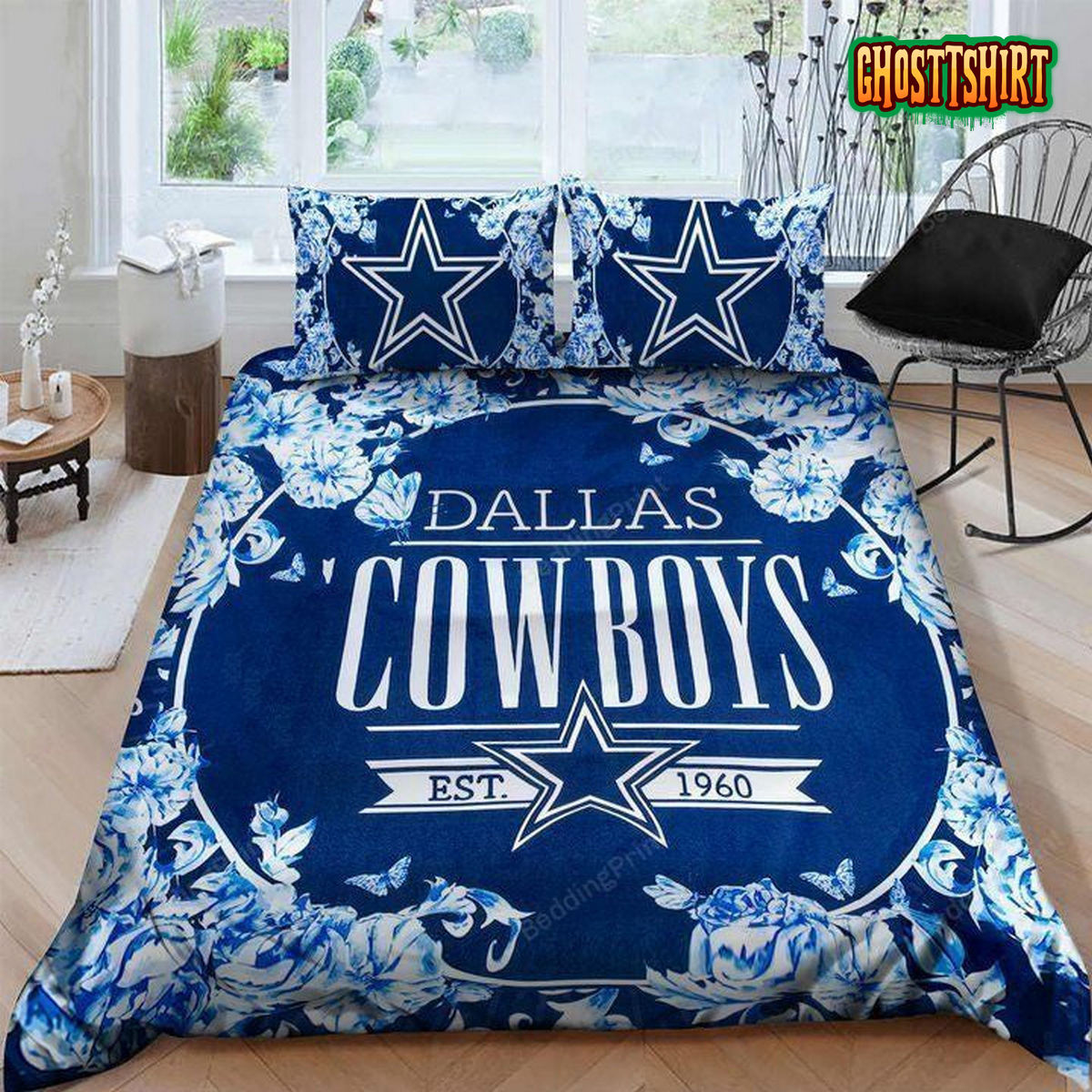 Dallas Cowboys Bedding Set Duvet Cover & Pillow Cases