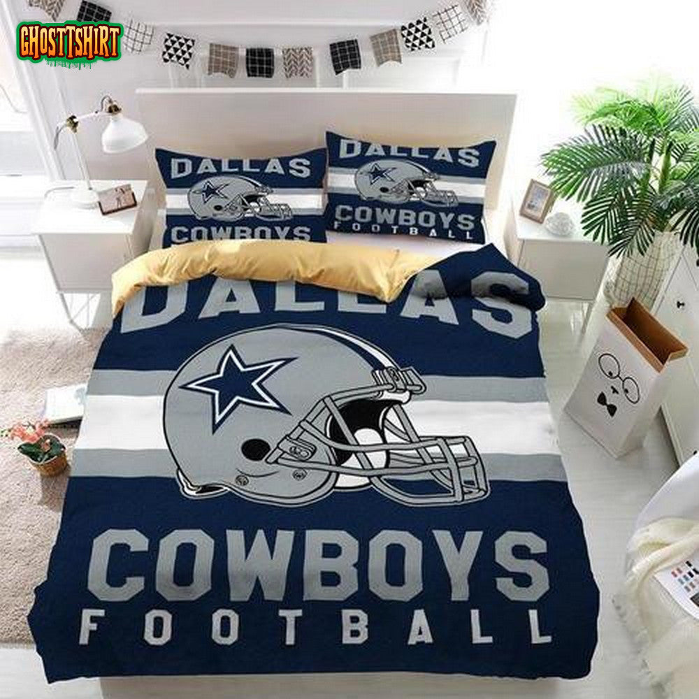 Dallas Cowboys Football Logo Custom Bedding Set