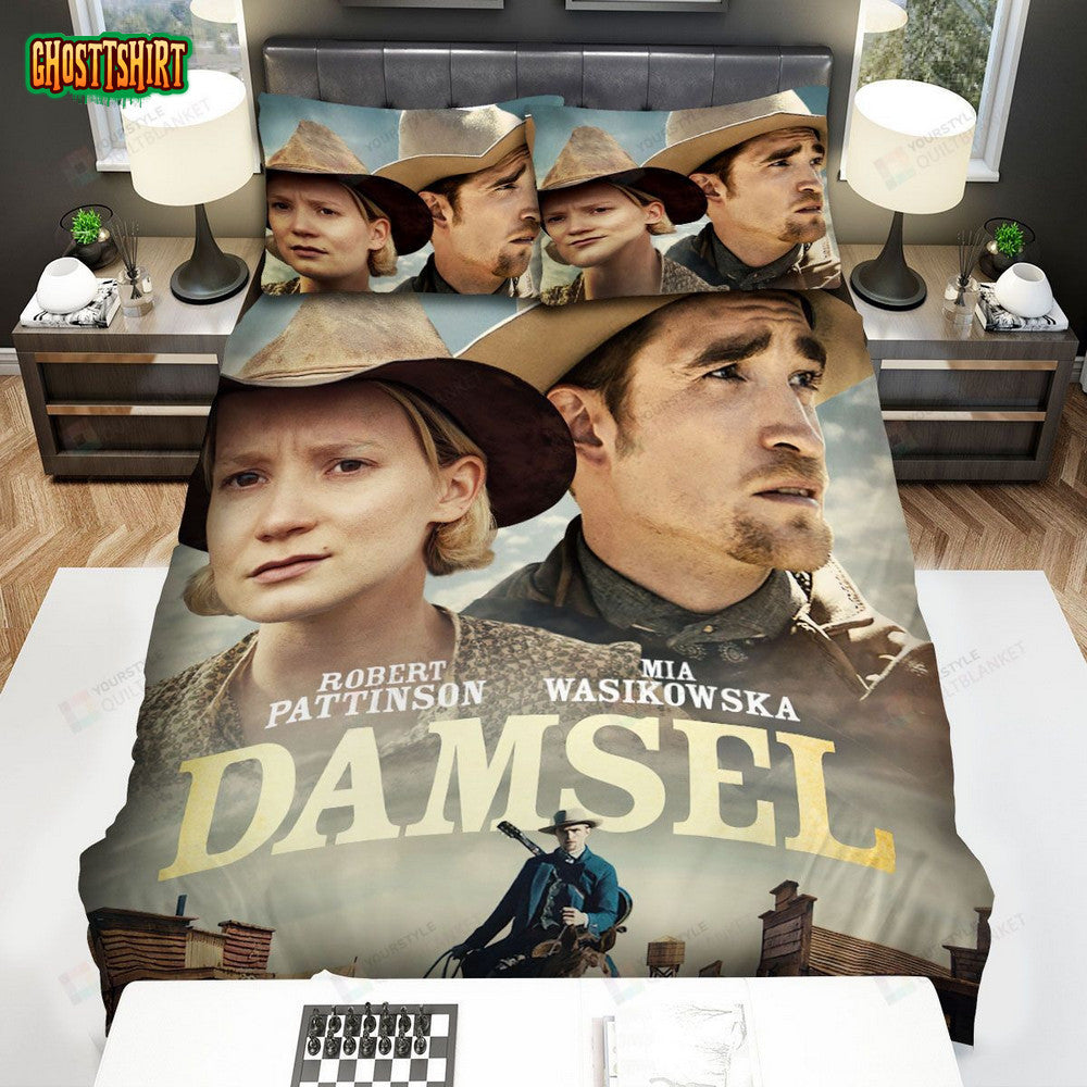 Damsel (I) Movie Poster Bed Sheets Spread Comforter Duvet Cover Bedding Set Ver 1