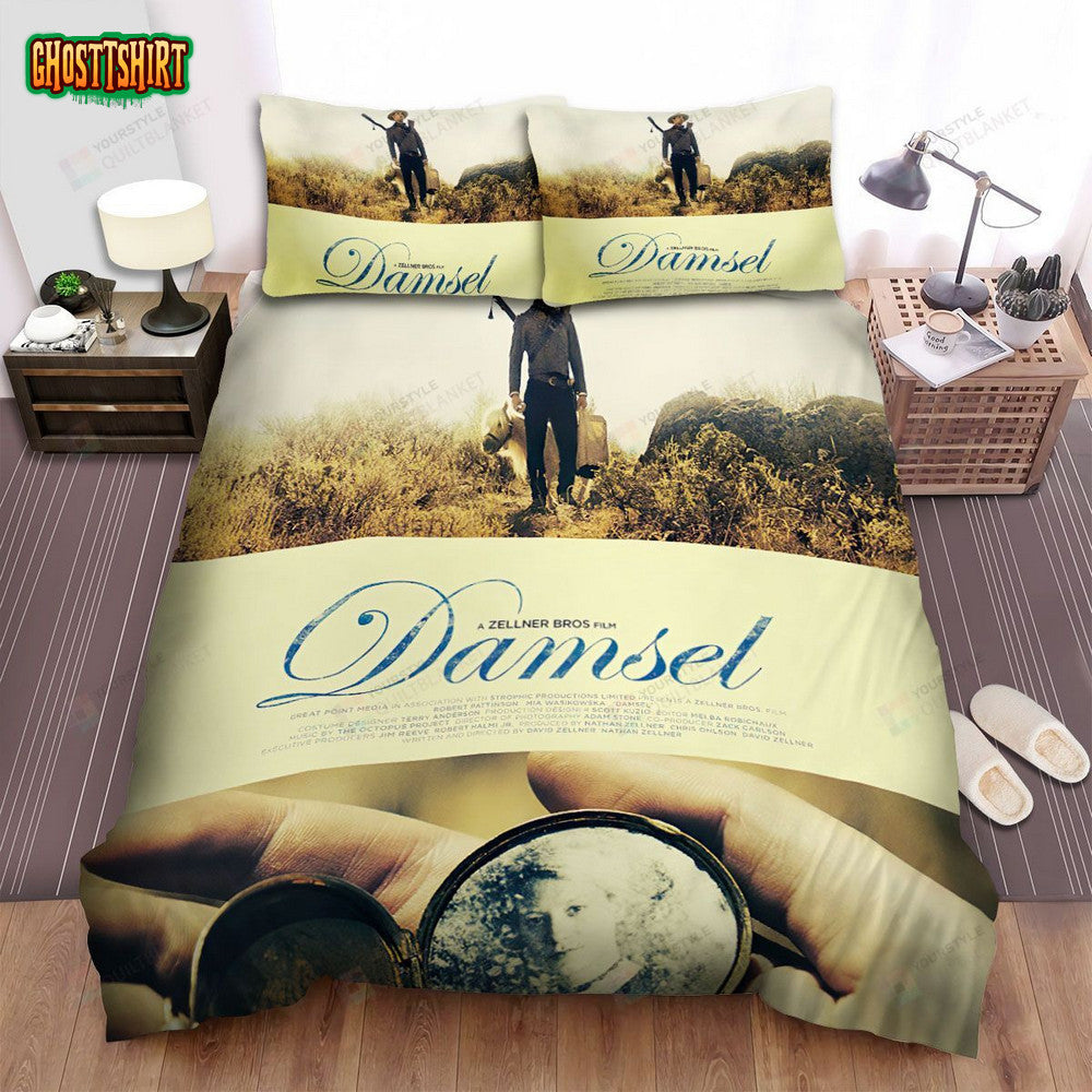 Damsel (I) Movie Poster Bed Sheets Spread Comforter Duvet Cover Bedding Set Ver 4
