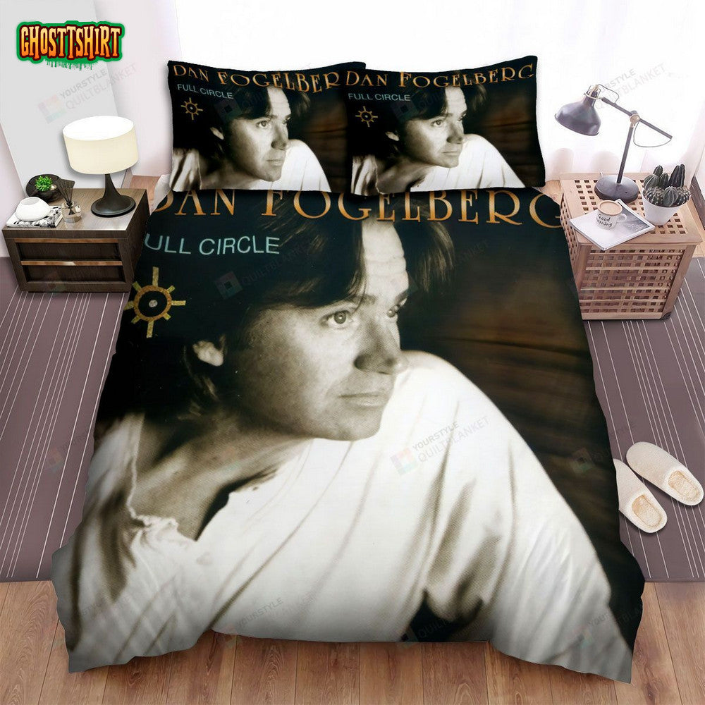 Dan Fogelberg Music Full Circle Album Cover Bed Sheets Spread Comforter Duvet Cover Bedding Set