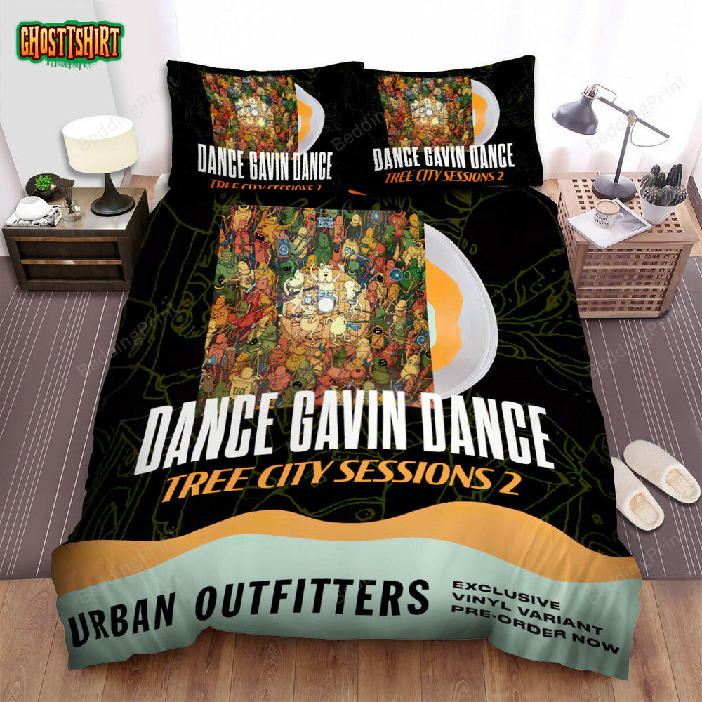 Dance Gavin Dance Album Bed Sheets Duvet Cover Bedding Set