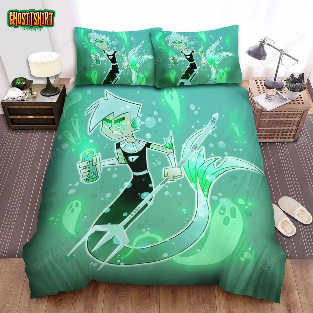 Danny Phantom Underwater Bed Sheets Spread Duvet Cover Bedding Set