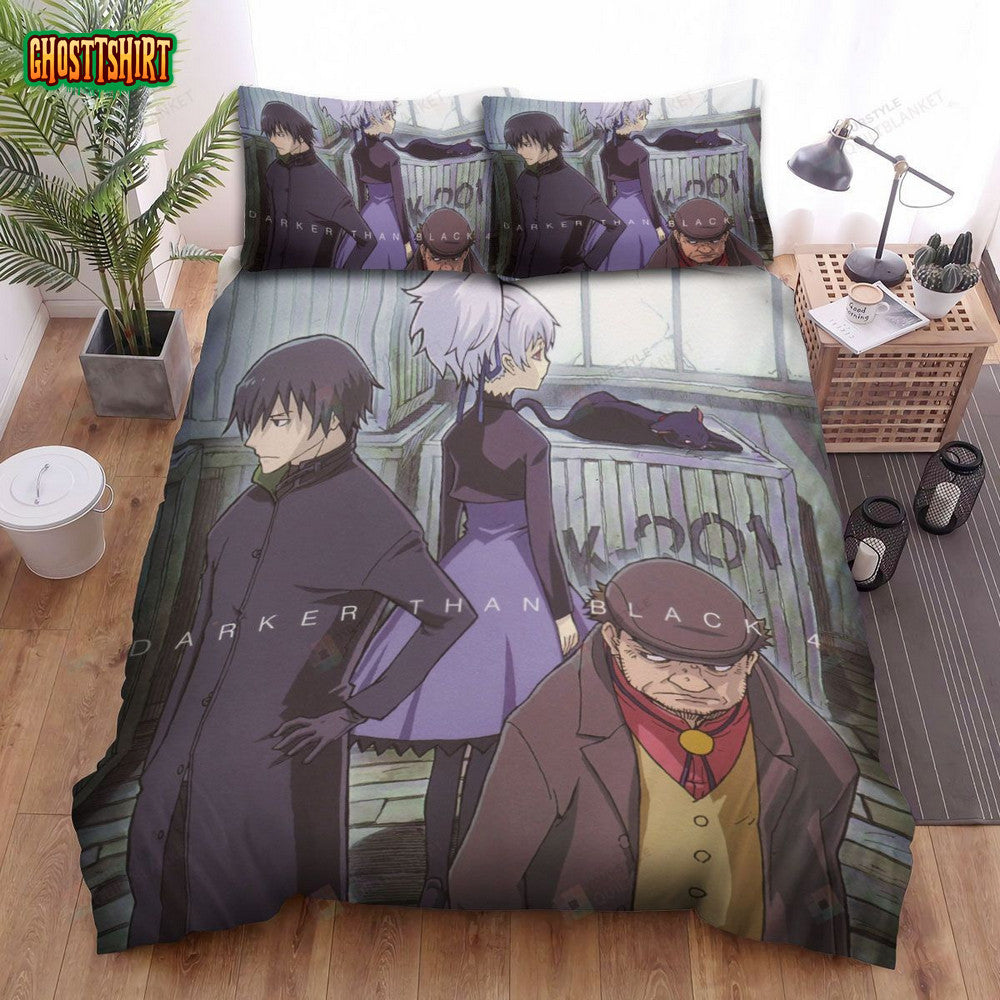 Darker Than Black Characters Bed Sheets Spread Comforter Duvet Cover Bedding Set