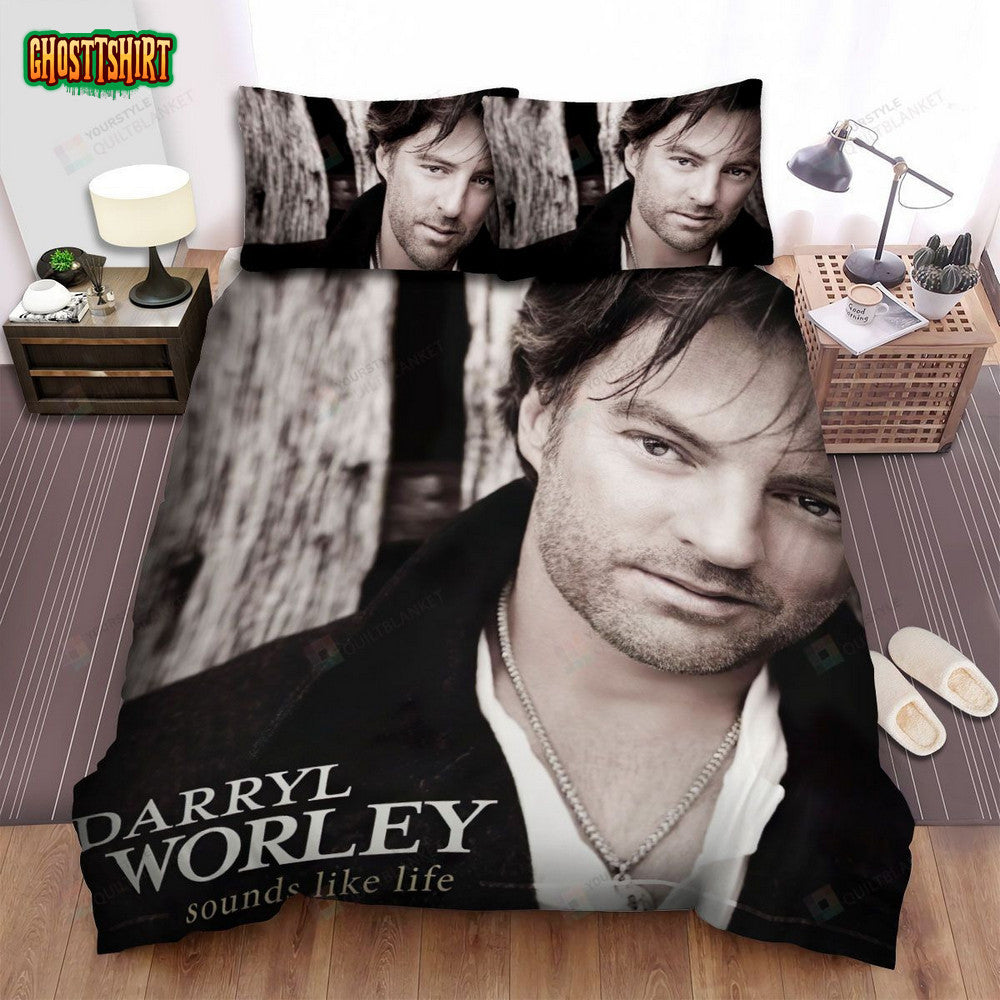Darryl Worley Sounds Like Life Album Music Bed Sheets Spread Comforter Duvet Cover Bedding Set