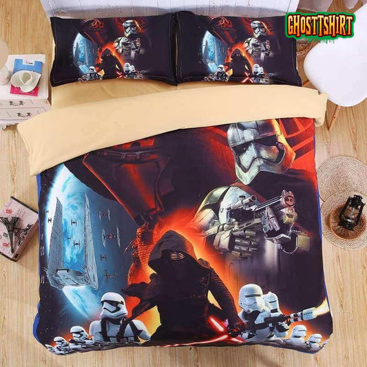 Darth Vader And First Order Star Wars 3D Printed Bedding Set