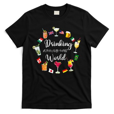 Drinking Around The World Vacation T-Shirt