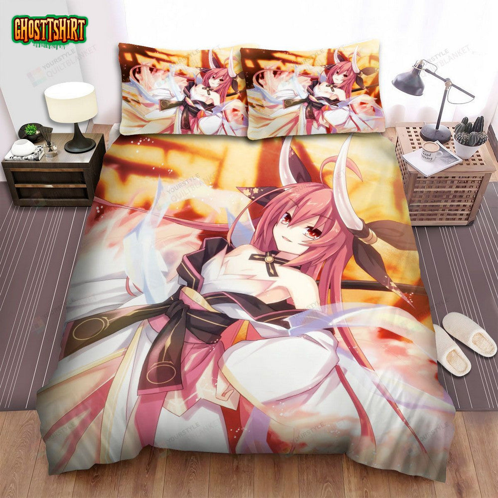 Date A Live Anime Character Kotori Itsuka Bed Sheets Spread Comforter Duvet Cover Bedding Set