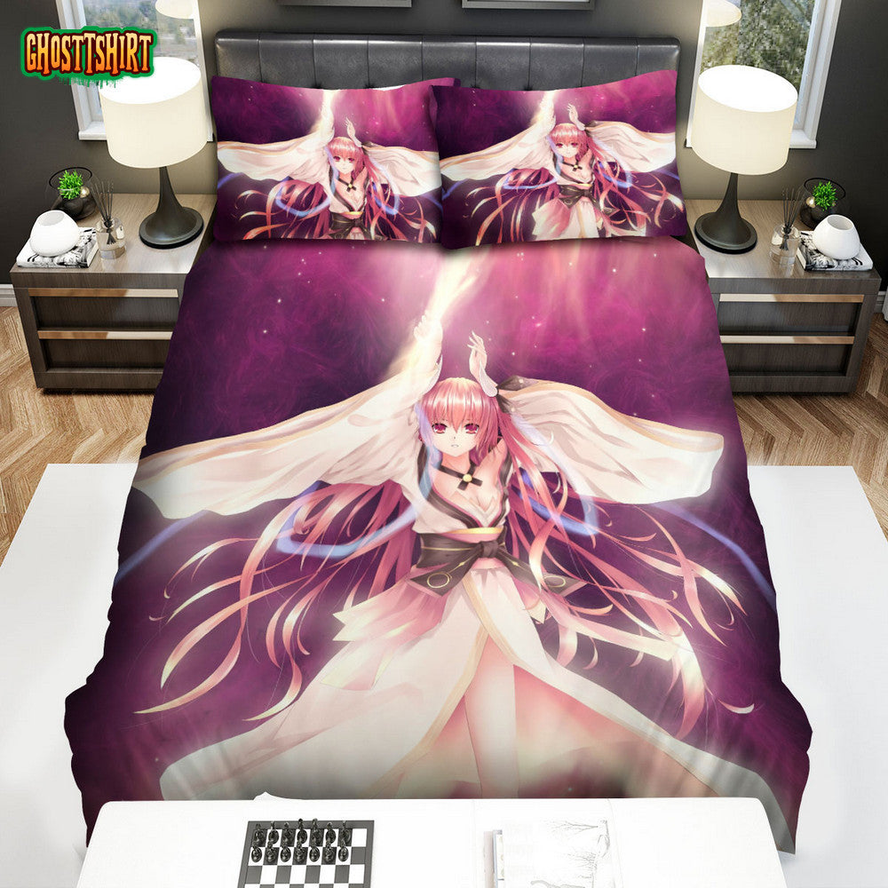 Date A Live Character Kotori Itsuka Power Bed Sheets Spread Comforter Duvet Cover Bedding Set