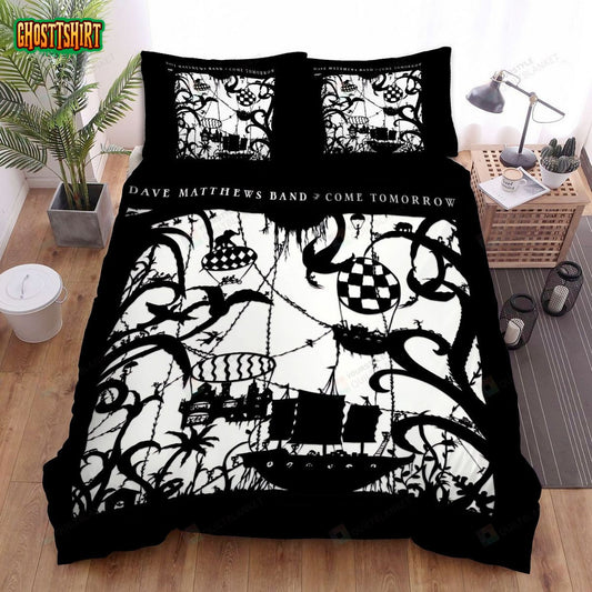 Dave Matthews Come Tomorrow Album Cover Bed Sheets Spread Comforter Duvet Cover Bedding Set