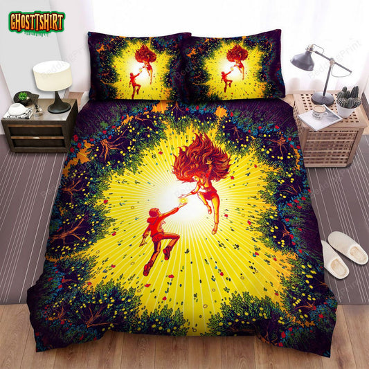 Dave Matthews New Jersey Concert Poster Bed Sheets Duvet Cover Bedding Set
