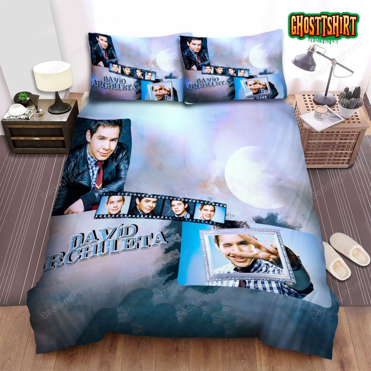 David Archuleta Wallpaper 2 Bed Sheets Duvet Cover Bedding Set