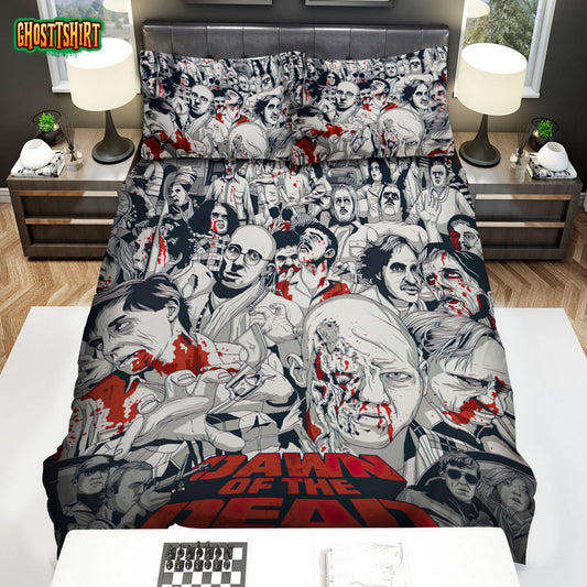 Dawn Of The Dead Movie Art 1 Bed Sheets Spread Comforter Duvet Cover Bedding Set