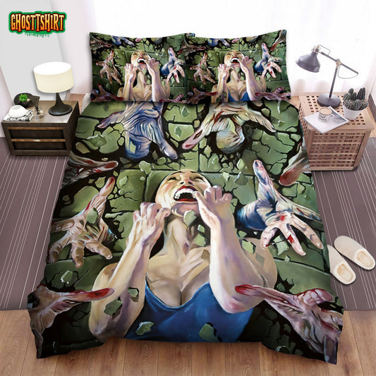 Day Of The Dead Movie Digital Art 2 Bed Sheets Spread Comforter Duvet Cover Bedding Set