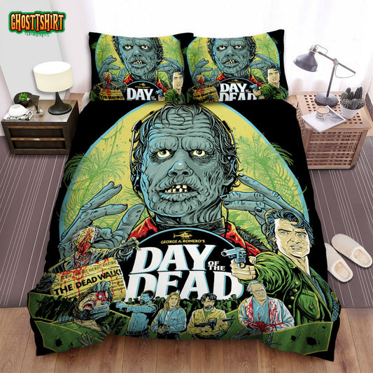 Day Of The Dead Movie Digital Art 3 Bed Sheets Spread Comforter Duvet Cover Bedding Set