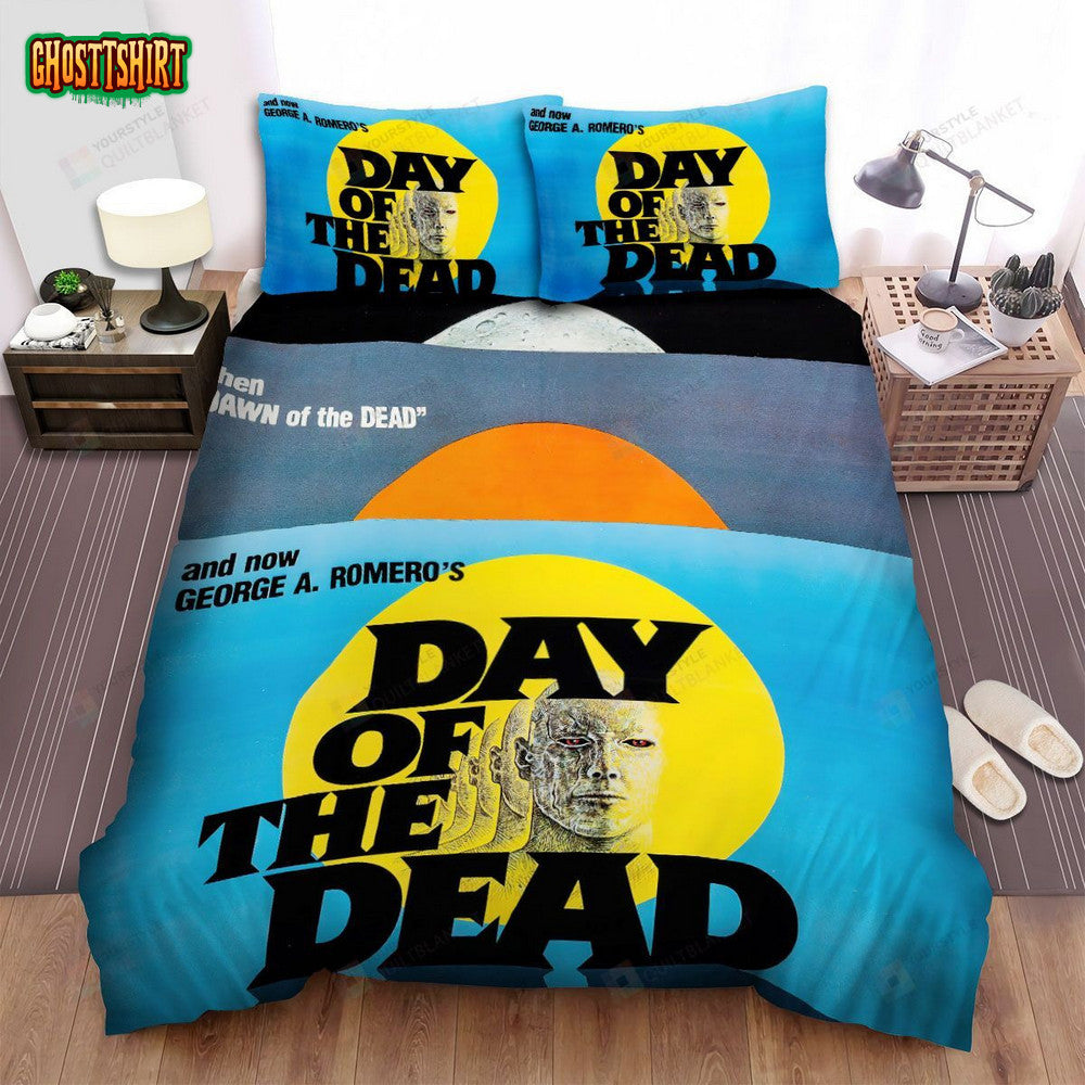 Day Of The Dead Movie Poster 3 Bed Sheets Spread Comforter Duvet Cover Bedding Set