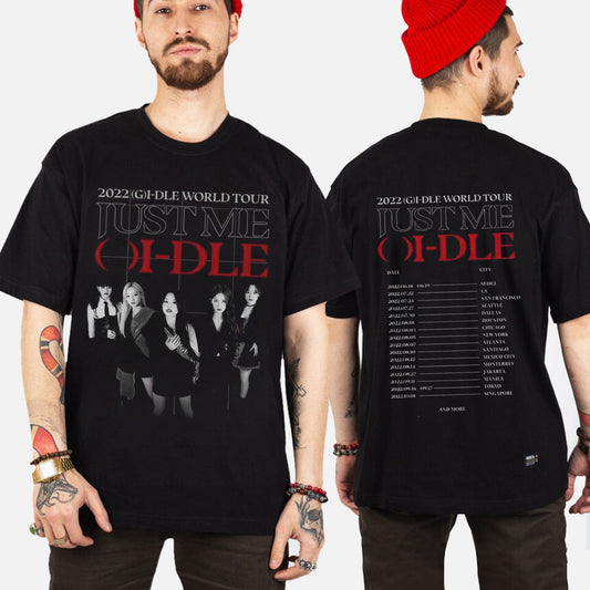 Gidle Just Me World Tour 2022 Shirt