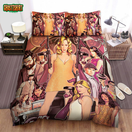 Dc’s Legends Of Tomorrow (2016) Movie Illustration Bed Sheets Duvet Cover Bedding Set