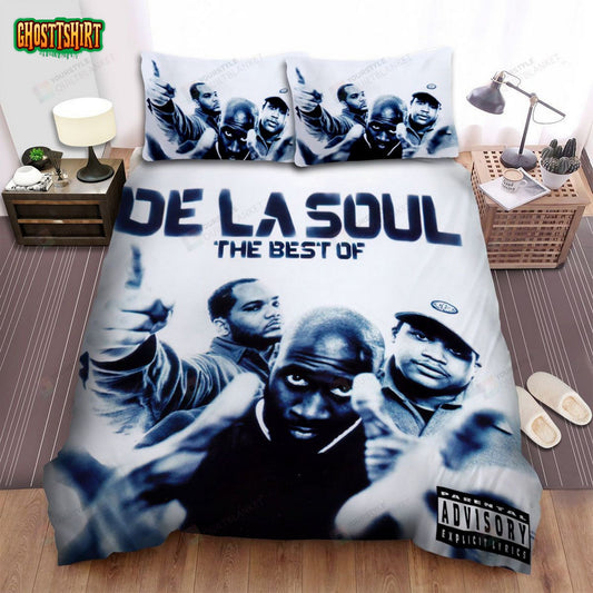 De La Soul Band Album The Best Of Bed Sheets Spread Comforter Duvet Cover Bedding Set