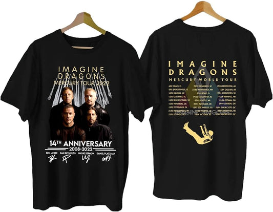 Imagine Dragons Mercury Tour 2022 Tshirt