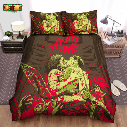 Dead Alive Movie Poster I Bed Sheets Spread Comforter Duvet Cover Bedding Set