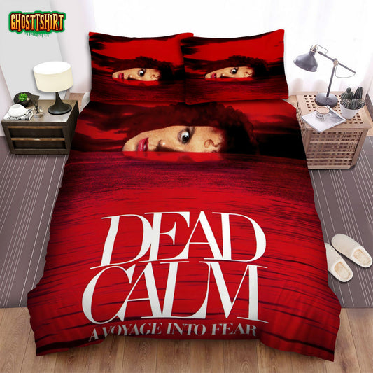 Dead Calm A Voyage Into Fear Movie Poster Bed Sheets Spread Comforter Duvet Cover Bedding Set