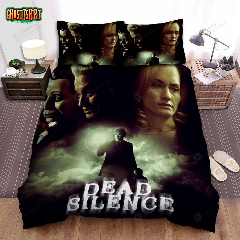 Dead Silence Poster 2 Bed Sheets Spread Comforter Duvet Cover Bedding Set