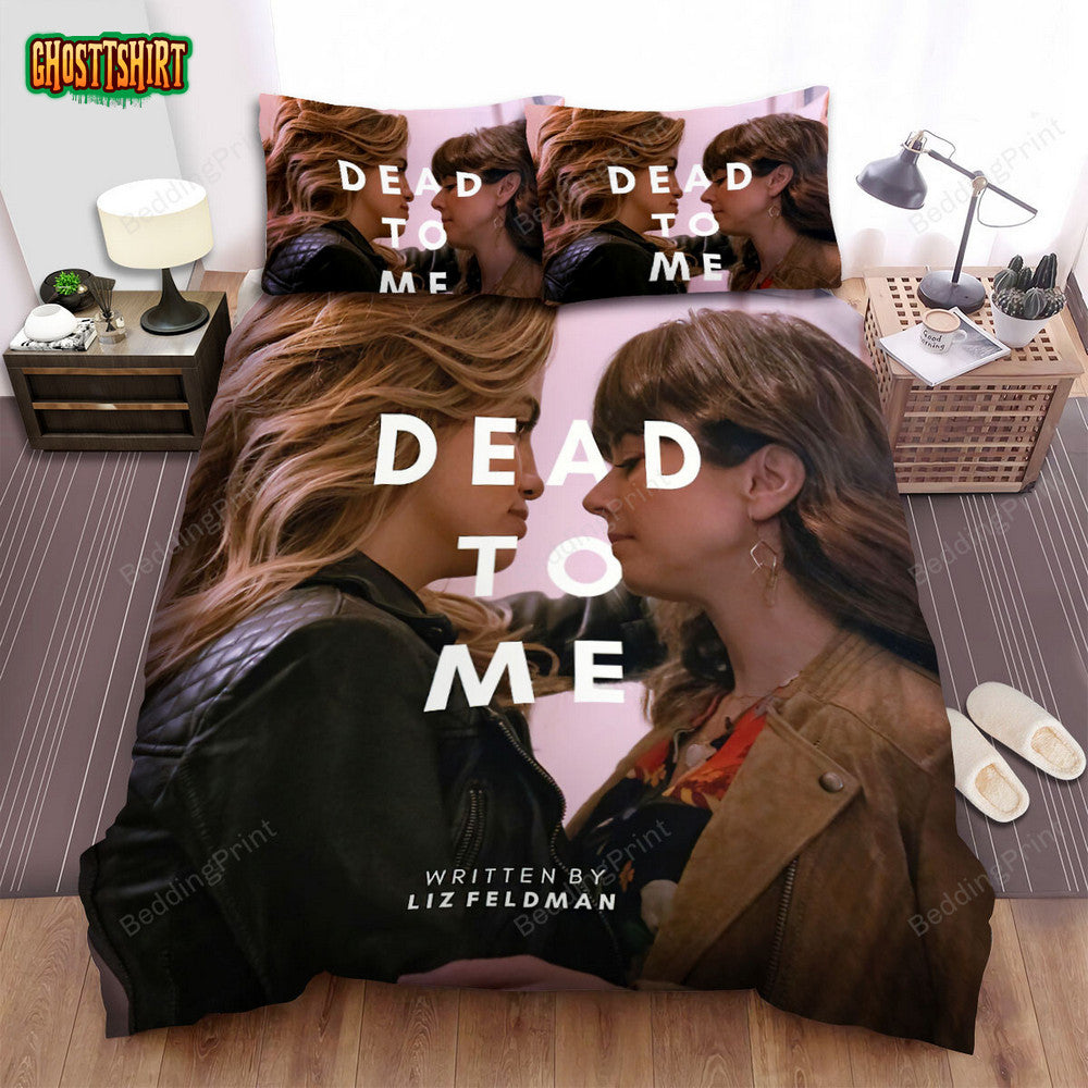 Dead To Me Linda Cardellini Poster Bed Sheets Duvet Cover Bedding Set