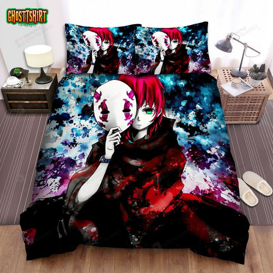 Deadman Wonderland Anime Bed Sheets Spread Comforter Duvet Cover Bedding Set